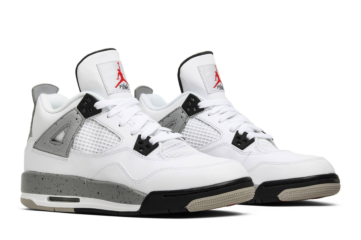 ( Grade School ) Air Jordan 4 Retro OG BG 2016 White Cement 836016-192