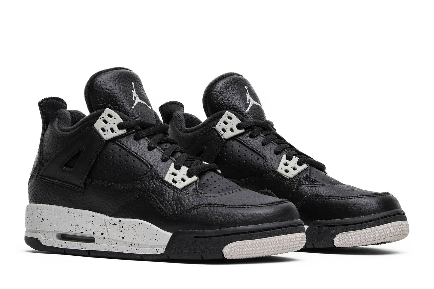 ( Grade School ) Air Jordan 4 Retro LS 2015 Oreo 408452-003