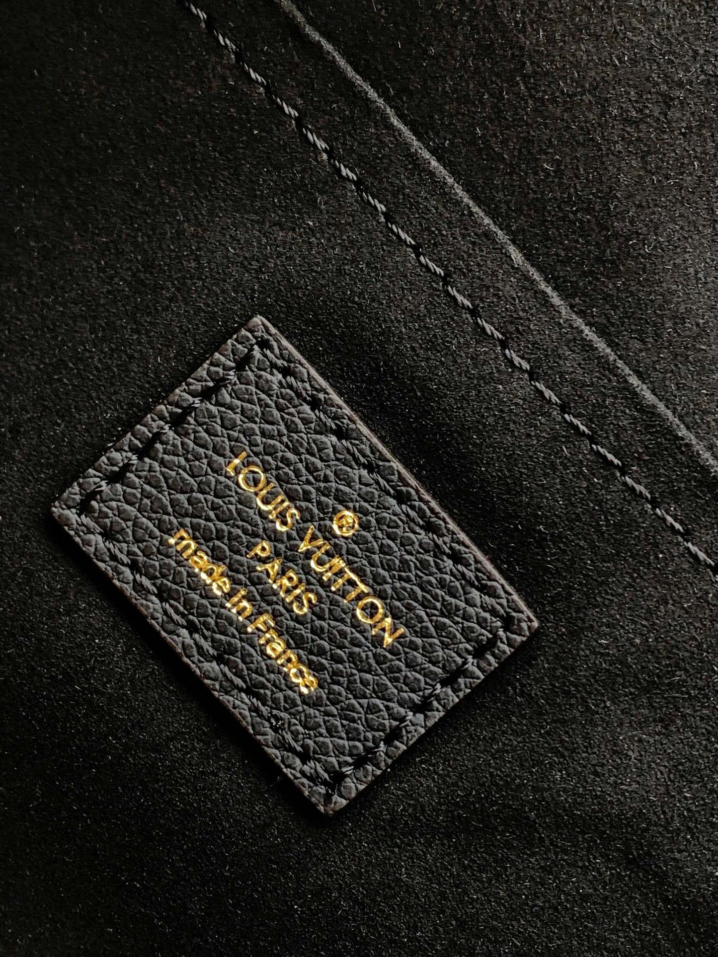 Louis Vuitton Speedy Bandoulière 20 Monogram Empreinte Leather Bag - Noir