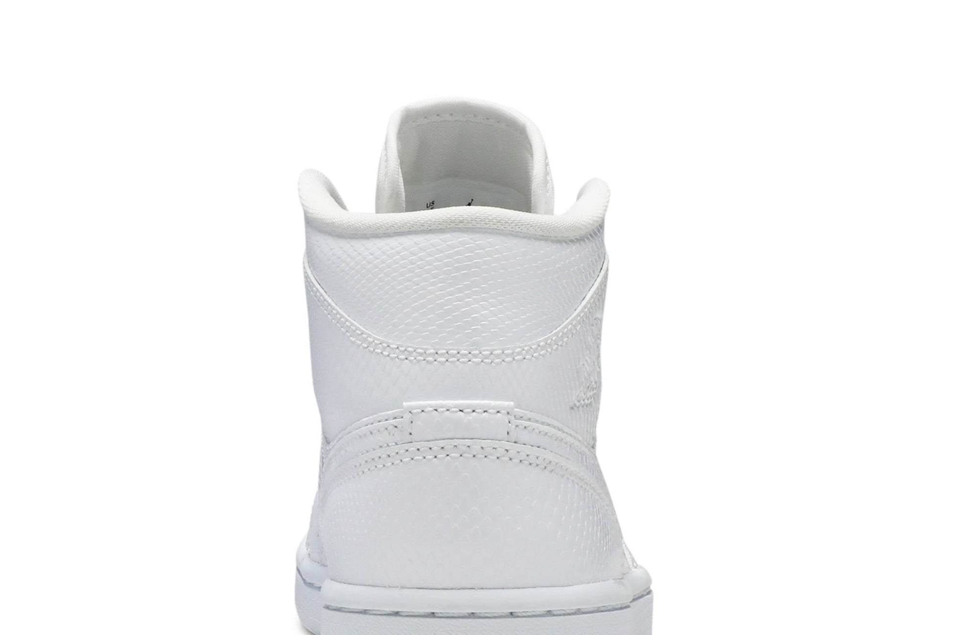( Women ) Air Jordan 1 Mid 'White Snakeskin' BQ6472-110