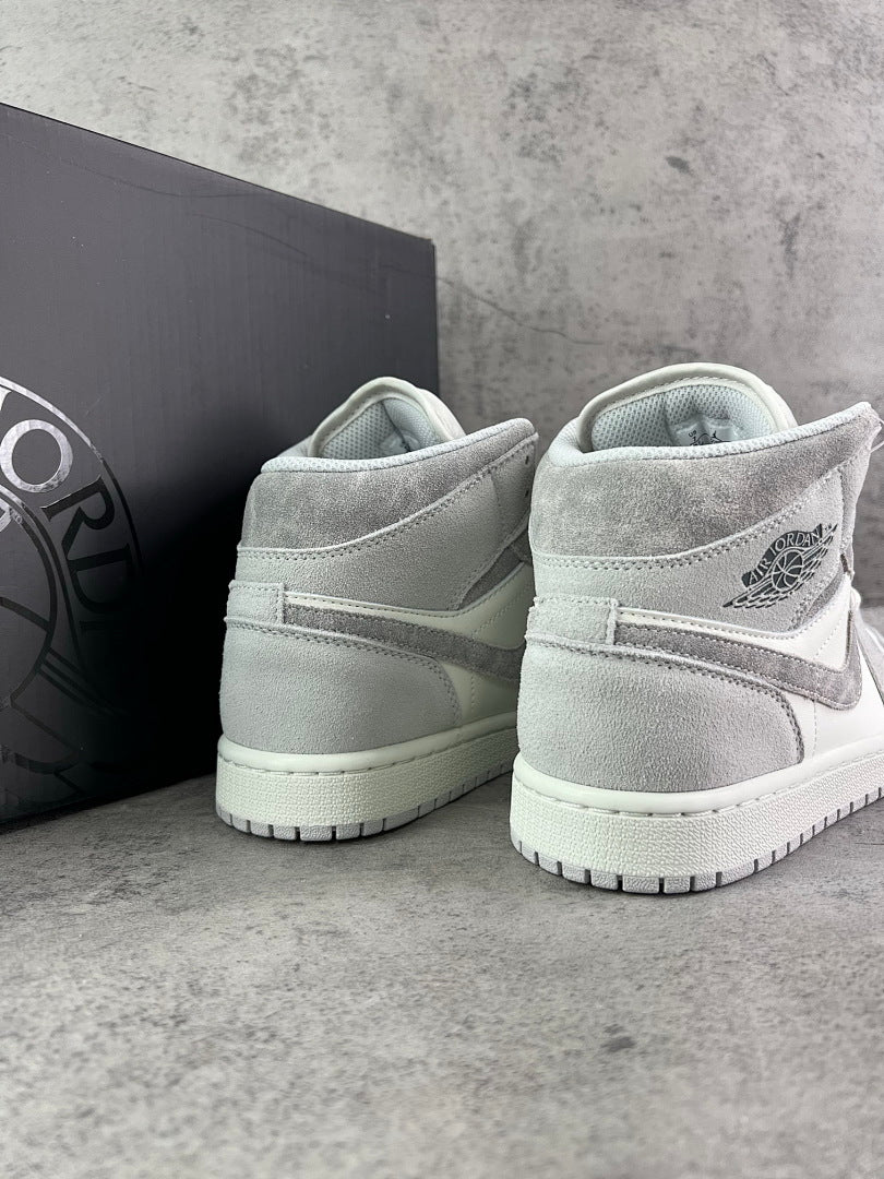 Air Jordan 1 High OG "Stealth" Grey White Men's Sneakers 555088-037