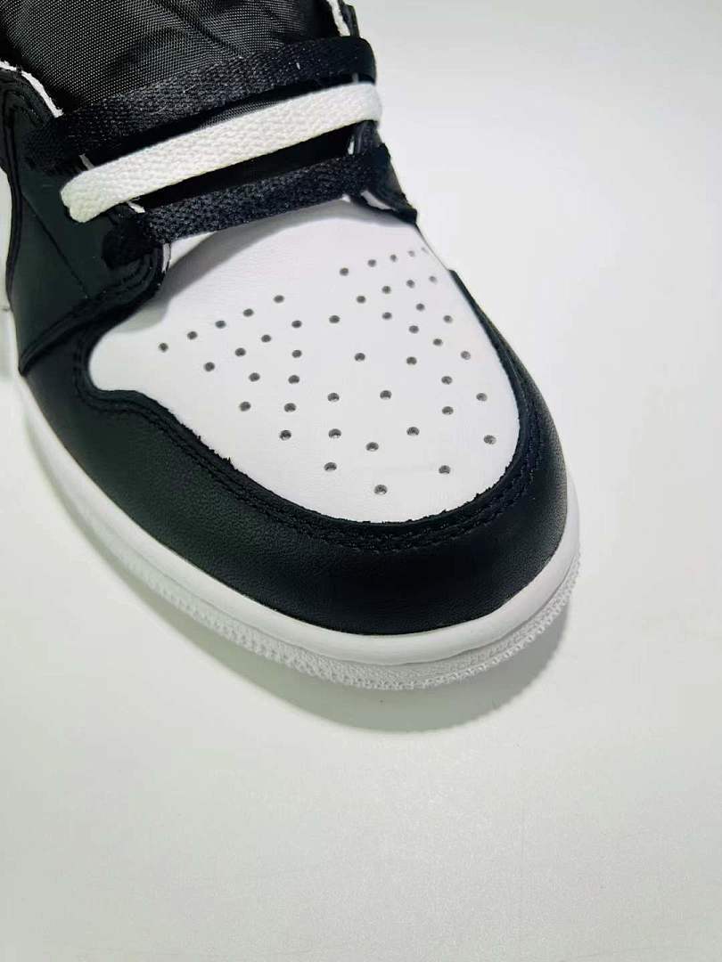 Air Jordan 1 High Black White Royal Blue Deconstructed Exposed Foam Sneakers