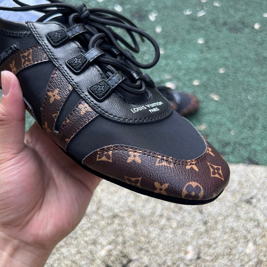 Louis Vuitton Run Away Sneaker Monogram Canvas Black