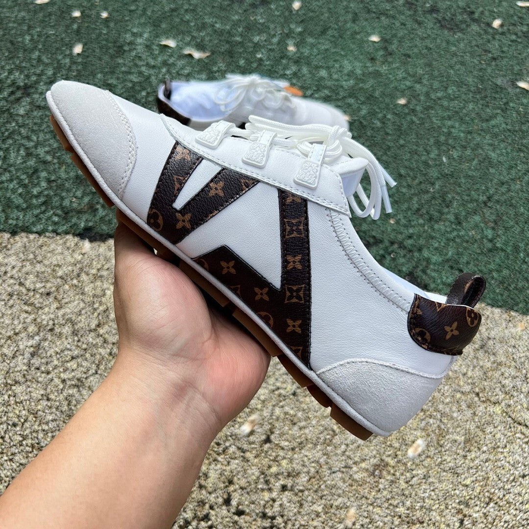 Louis Vuitton Run Away Sneaker White Monogram Canvas