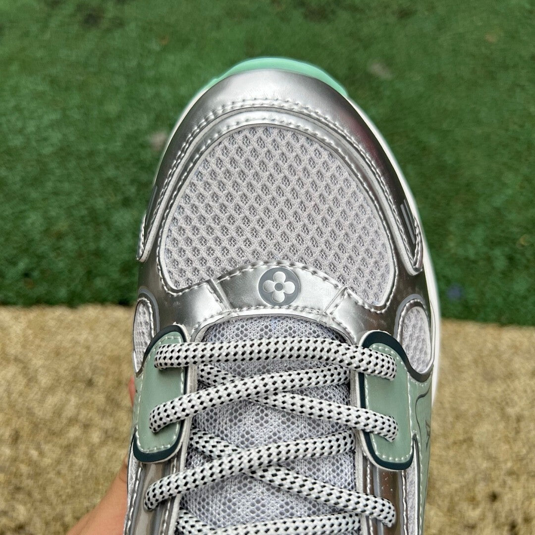 Louis Vuitton LV Archlight Trainer Silver Mint Green