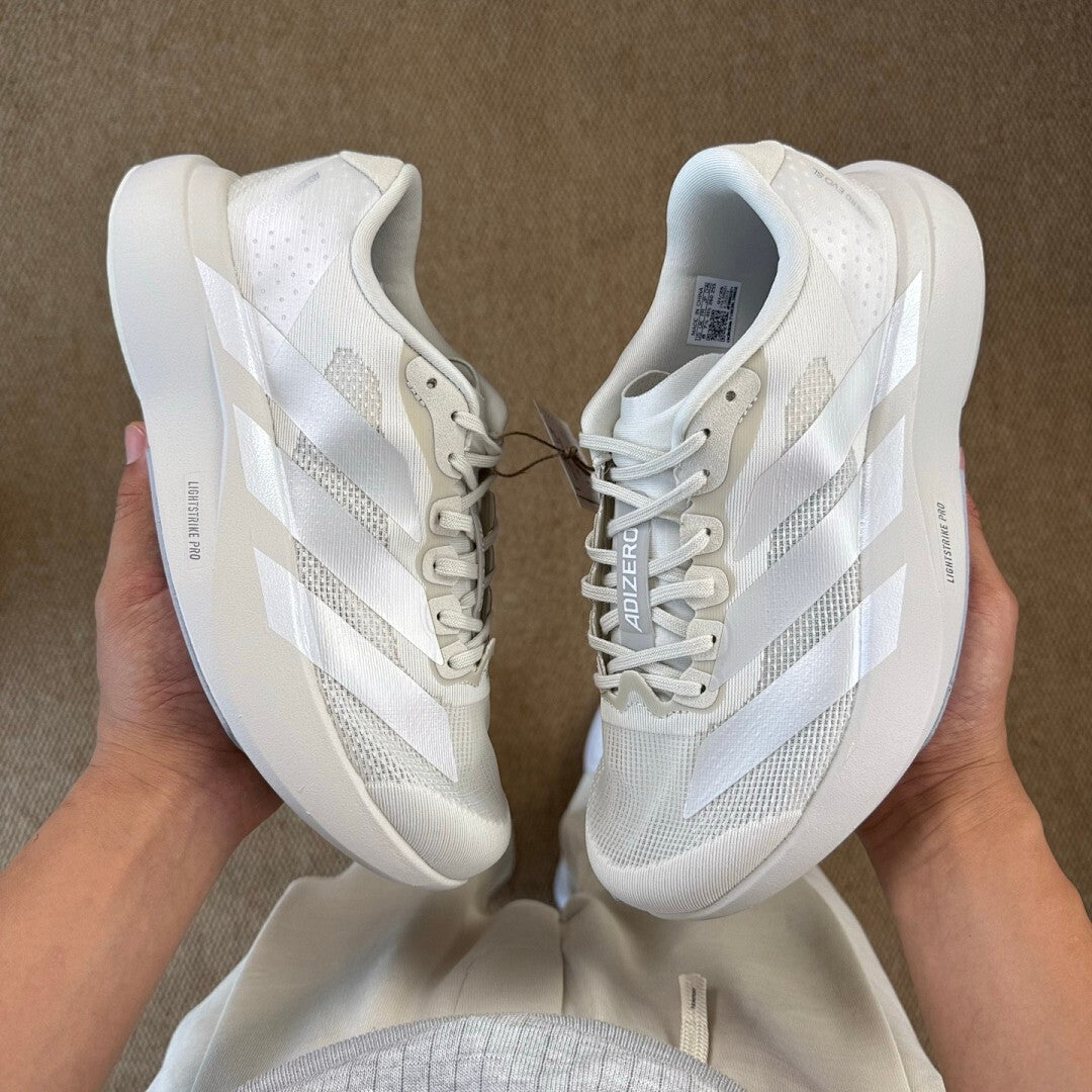 Adidas Adizero Adios Pro 3 Running Shoes Cloud White