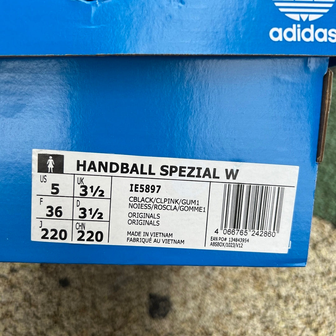 Adidas Handball Spezial Core Black Clear Pink Gum GZ6683