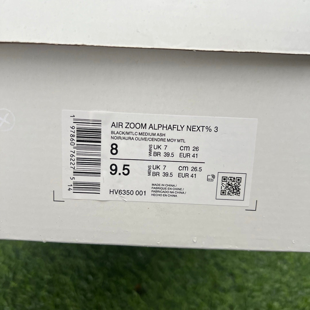 Nike Alphafly 3 Black FV9427-001
