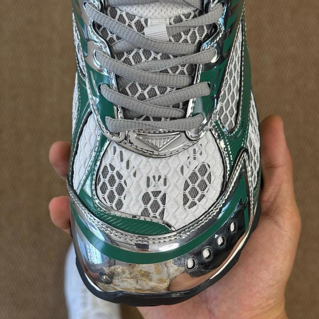Balenciaga 3XL Trainer Metallic Green Silver