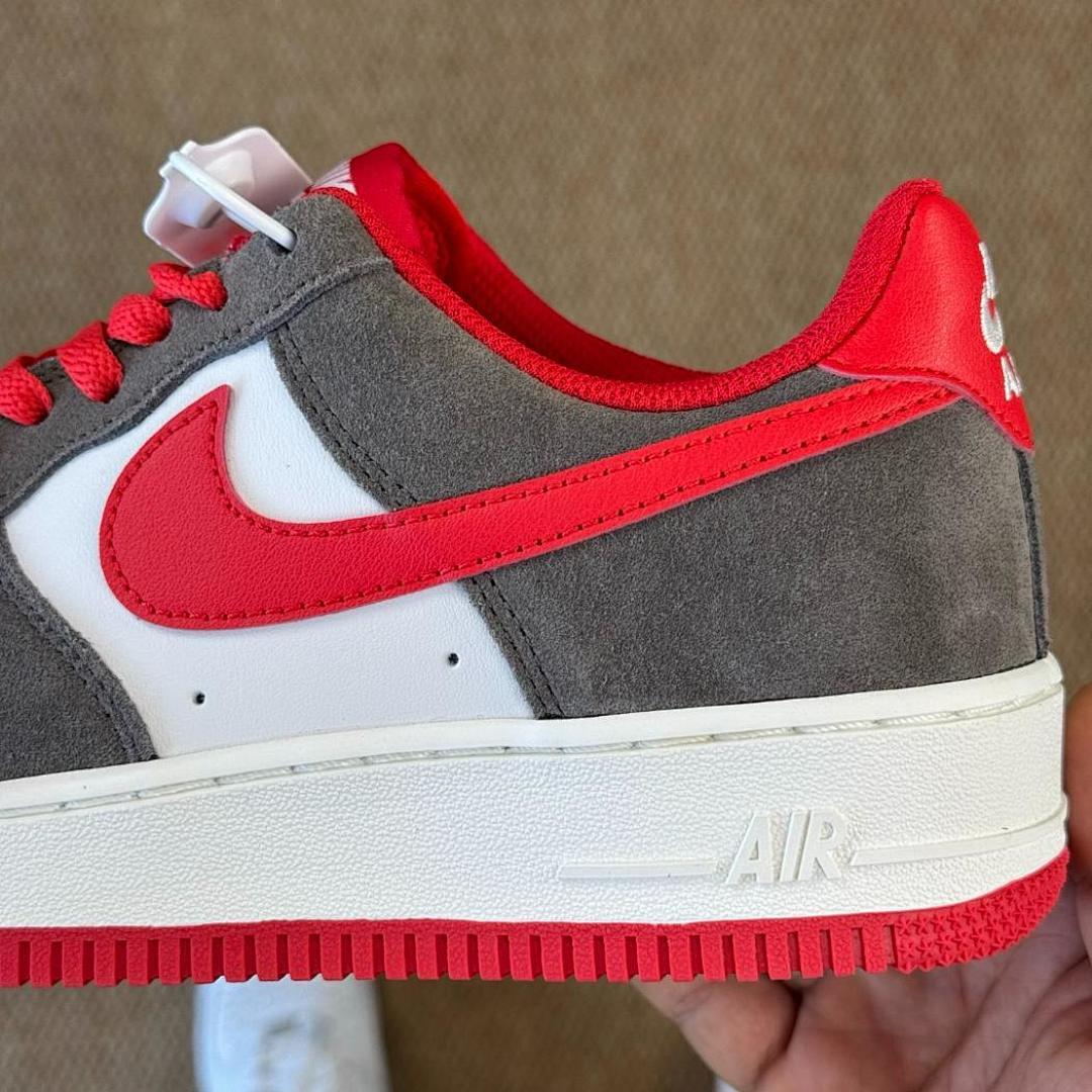 Nike Air Force 1 Low White Cool Grey University Red