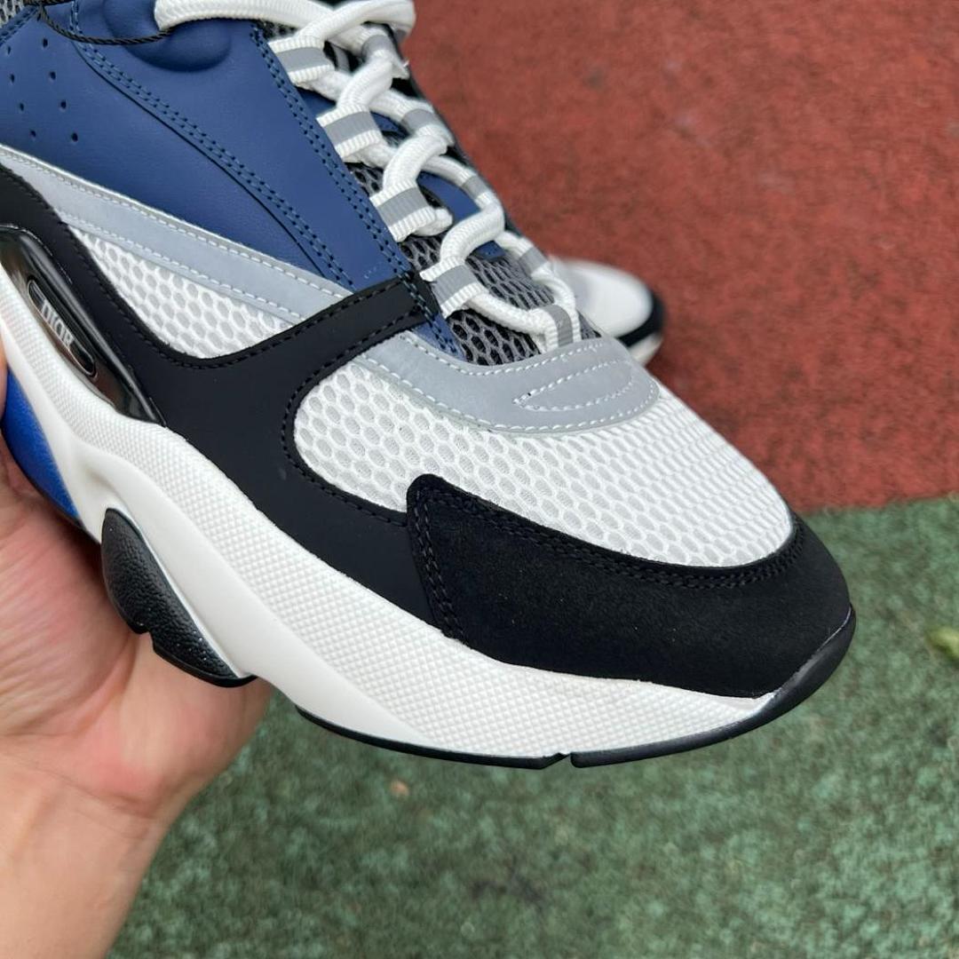 Dior B22 Sneaker Navy Blue White Black Grey