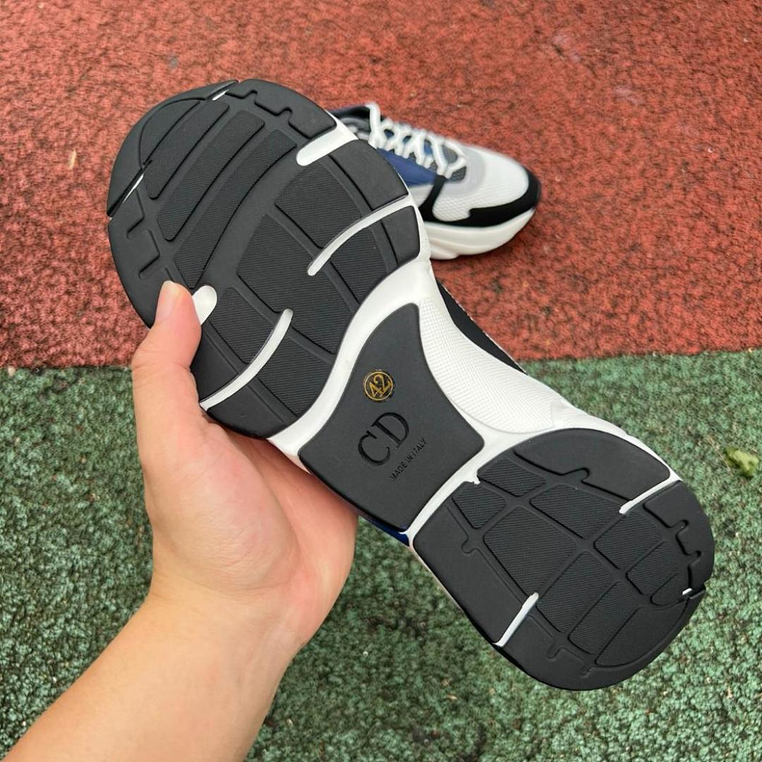 Dior B22 Sneaker Navy Blue White Black Grey