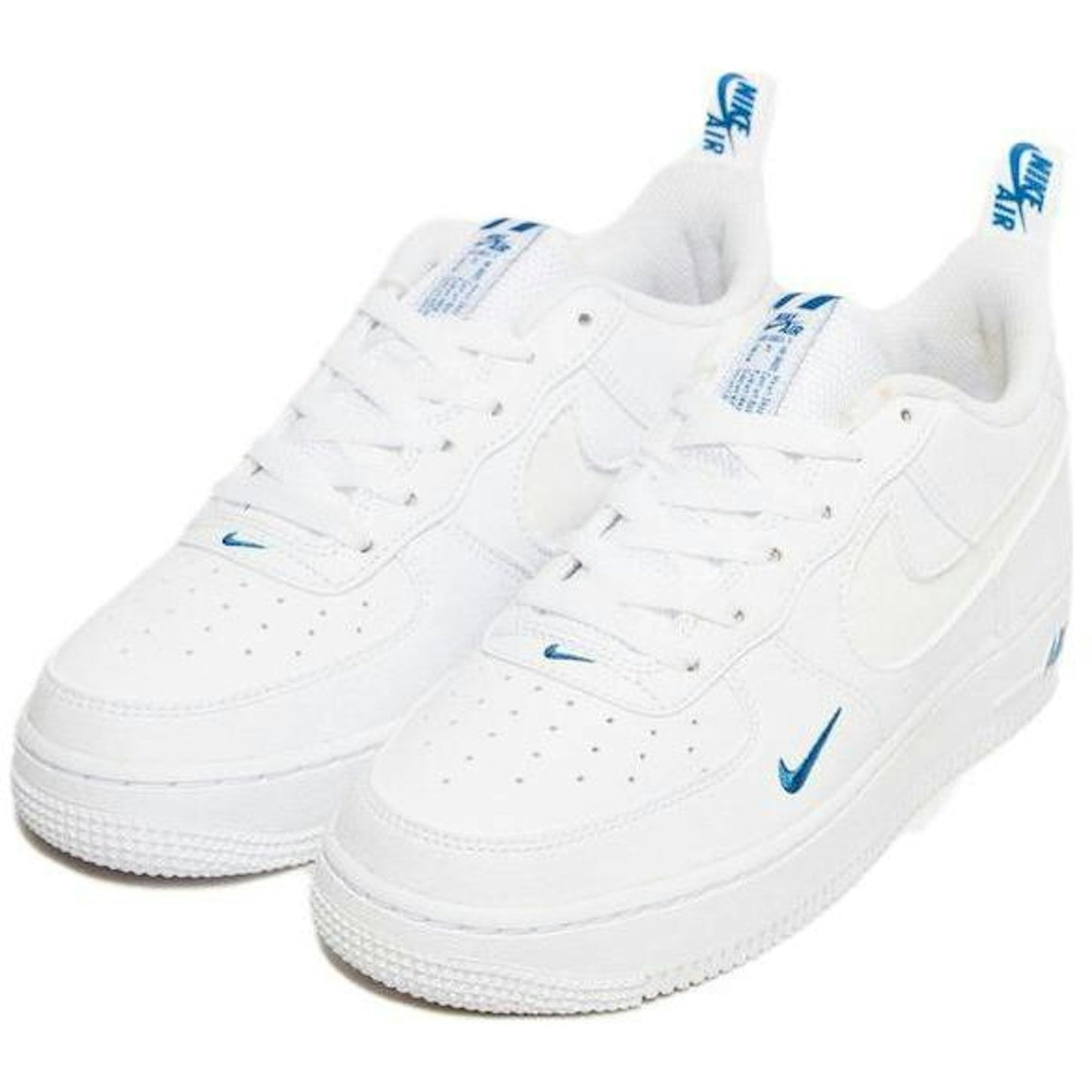( Youth ) Nike Air Force 1 Low LV8 White Blue FB8034-100