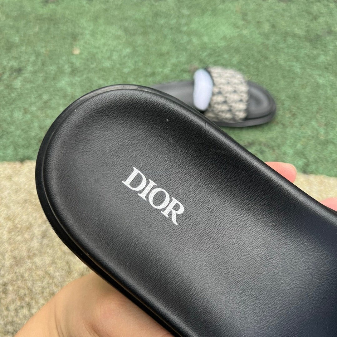 Dior Act Sandal Black Dior Oblique Jacquard 3SA103ZCD_H961