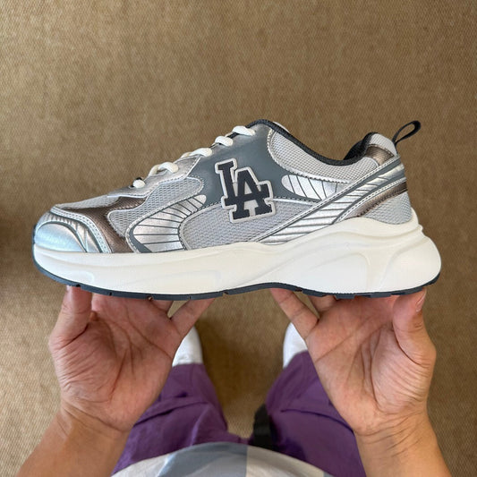 MLB Korea Chunky Liner A LA Dodgers Silver 3ASXCCA3N-50SLL