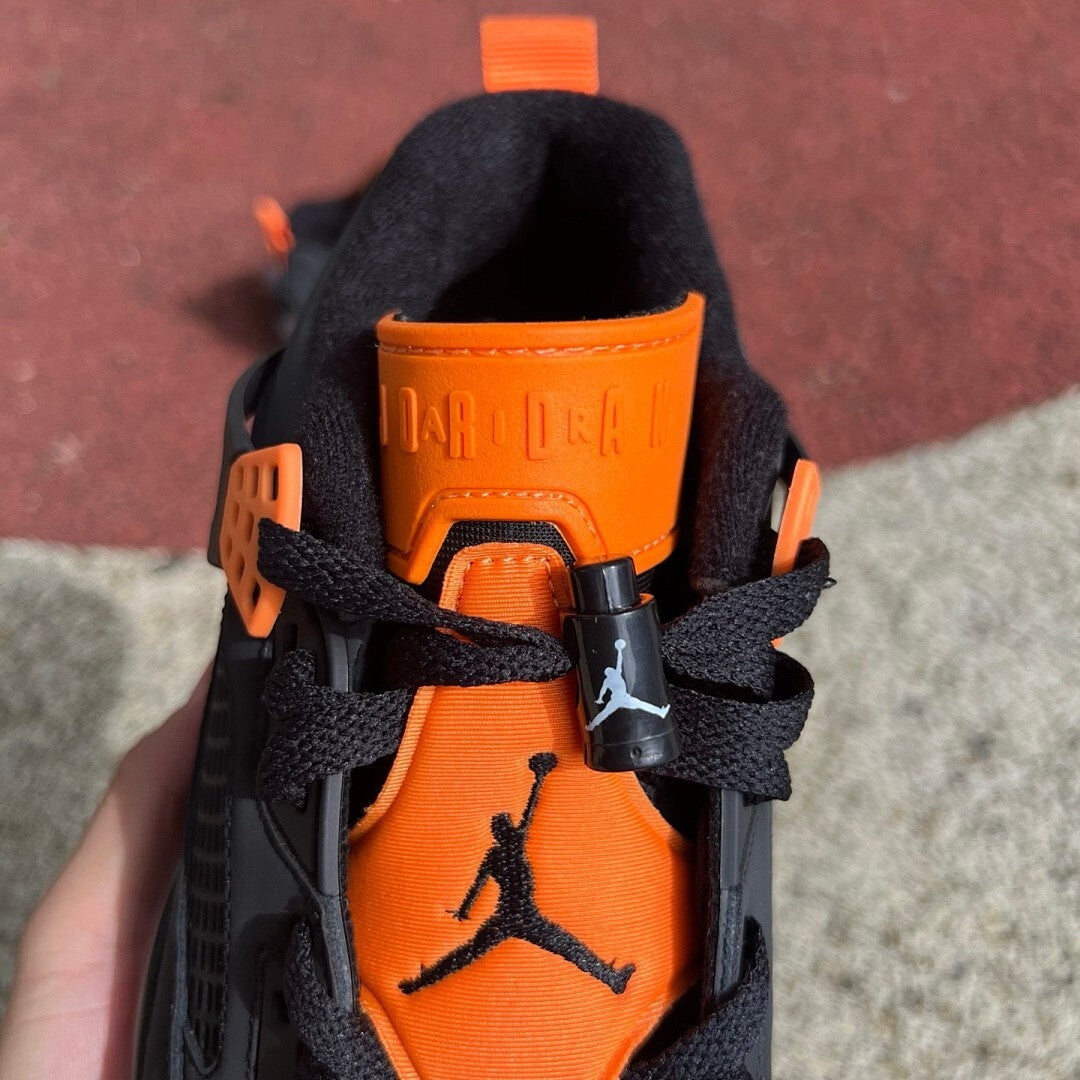 Jordan Spizike Low Black Team Orange Anthracite White FV0748-008
