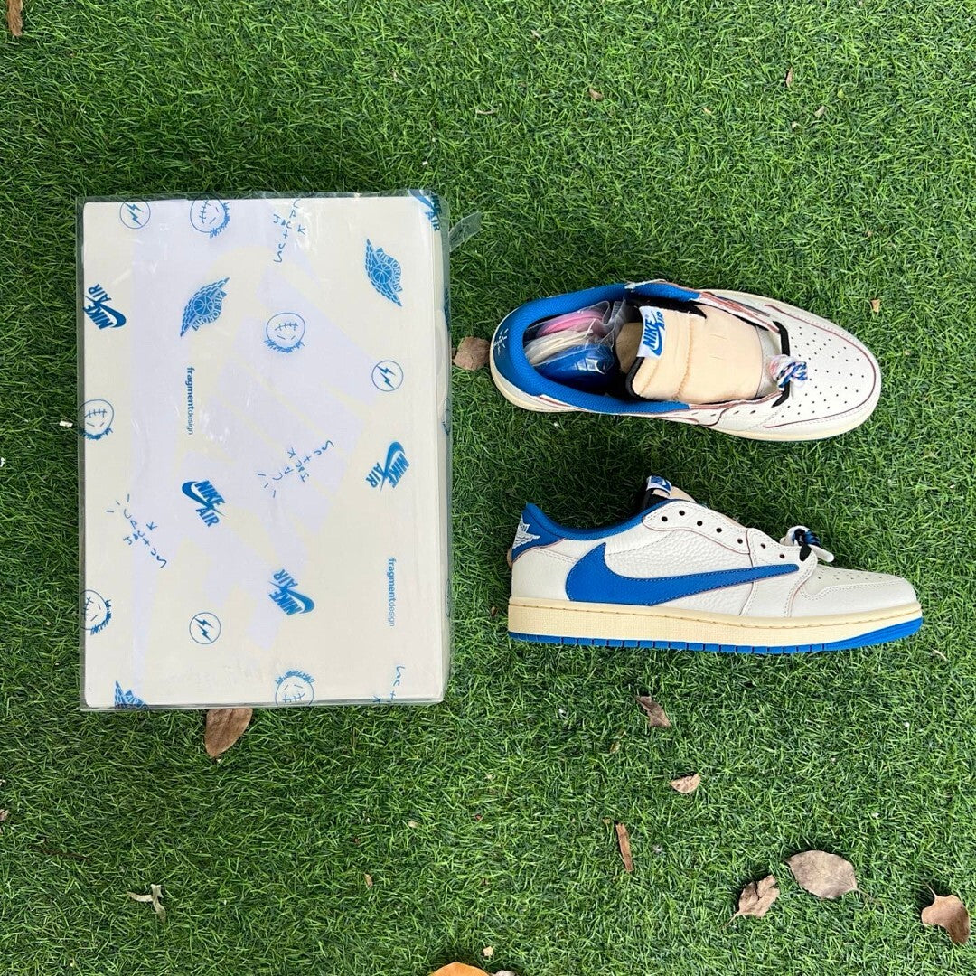 Travis Scott x Fragment x Air Jordan 1 Low OG DM7866-140