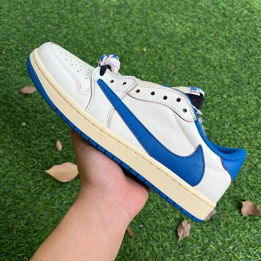 Travis Scott x Fragment x Air Jordan 1 Low OG DM7866-140