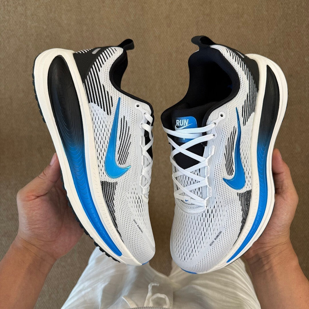 Nike Structure 25 Running Shoes DR2687-101 White Black Blue Lagoon