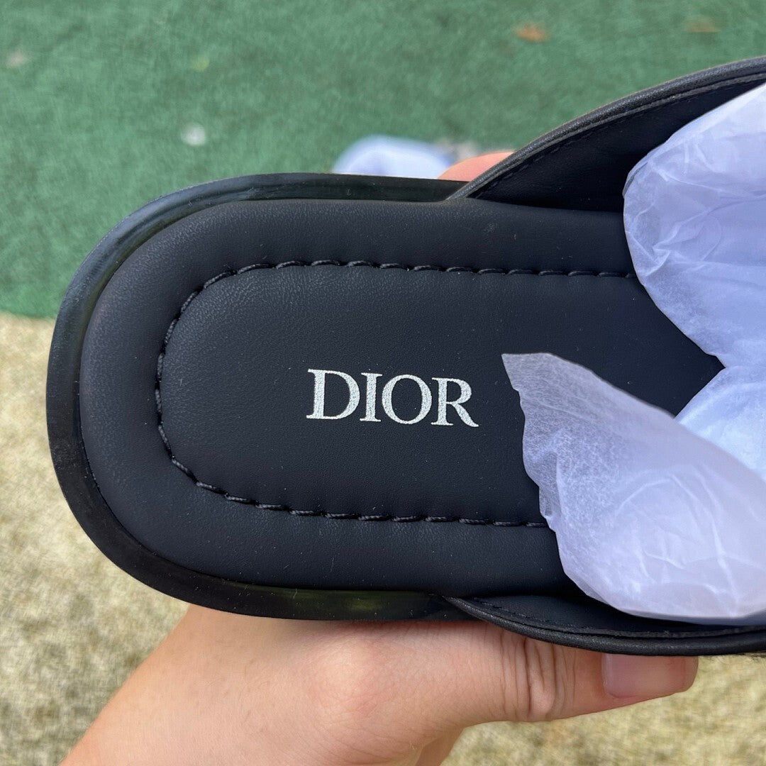 Dior Granville Flat Sandal Dior Oblique