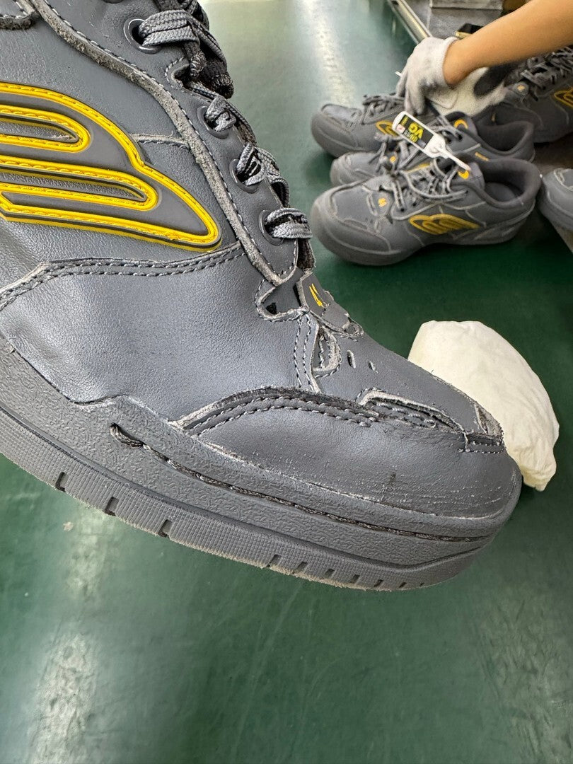 Balenciaga 3XL Trainer Sneakers Grey Yellow