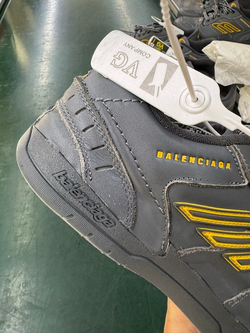 Balenciaga 3XL Trainer Sneakers Grey Yellow