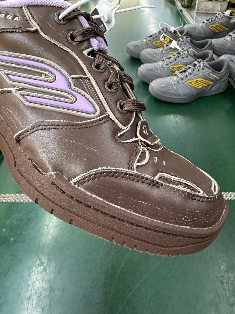 Balenciaga B-SKATE Sneaker Brown Lilac