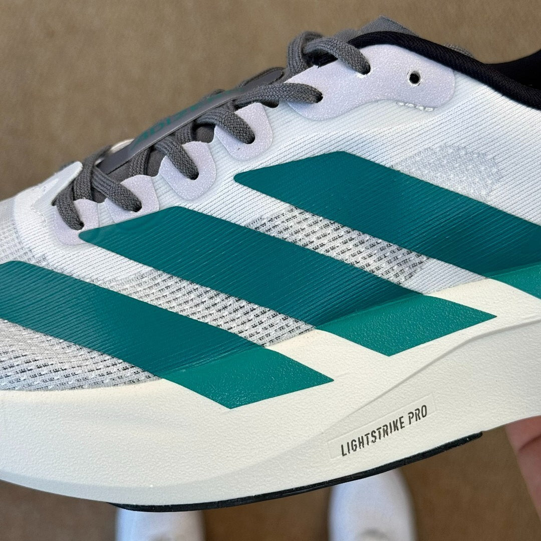 Adidas Adizero SL Shoes HQ1258 Cloud White / Dark Green / Core Black