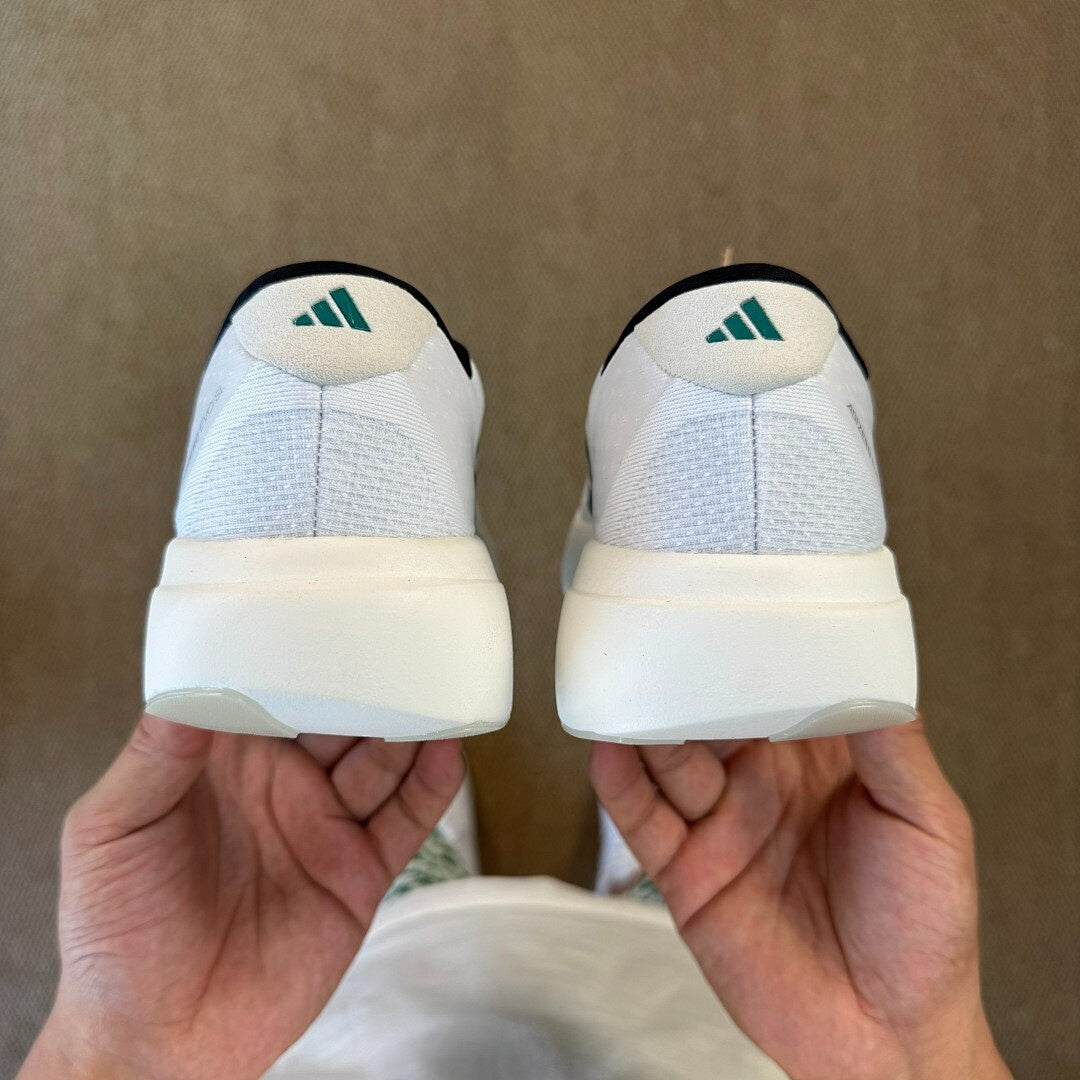 Adidas Adizero SL Shoes HQ1258 Cloud White / Dark Green / Core Black