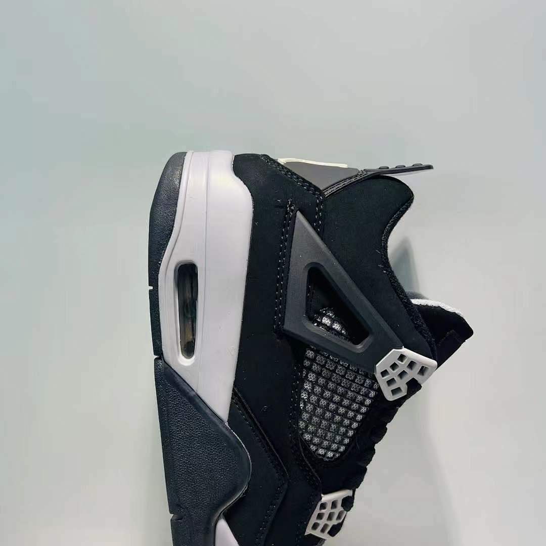 Air Jordan 4 Retro Oreo Black White Grey Sneakers 314254-003 Men's Basketball Shoes