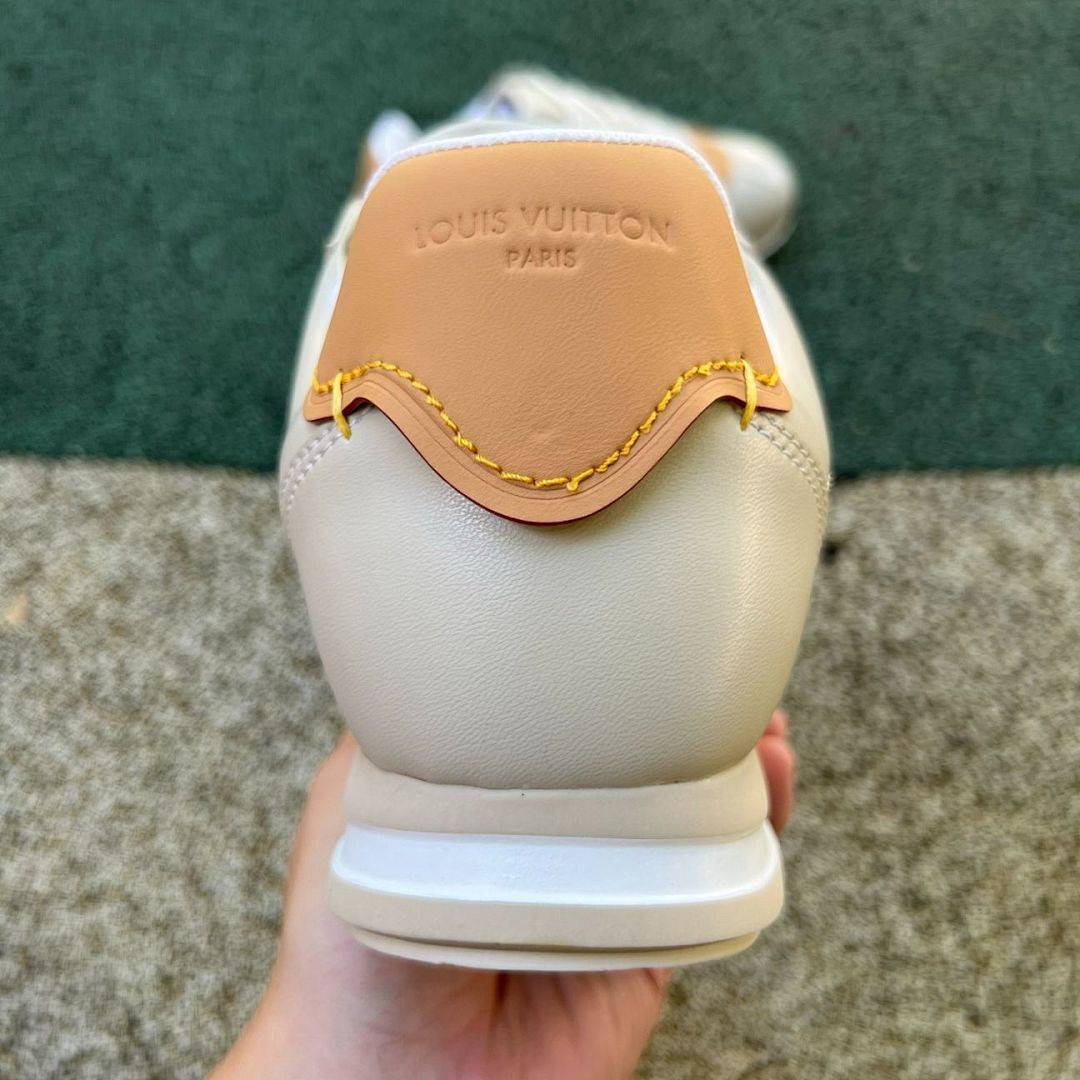 Louis Vuitton LV Runner Sneaker Beige Leather