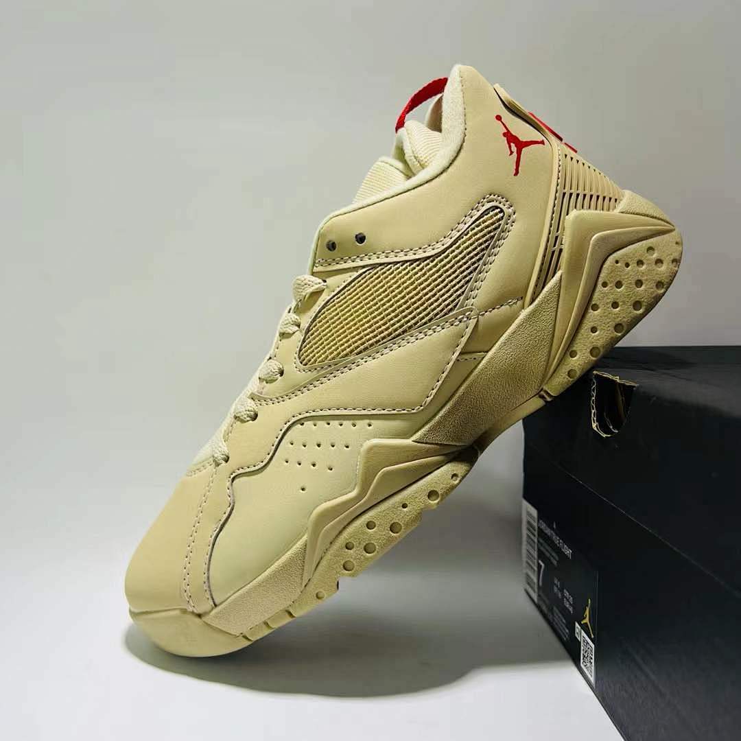 Air Jordan 7 Retro Vachetta Tan DD9335-200 Women's Beige Khaki Lifestyle Sneakers