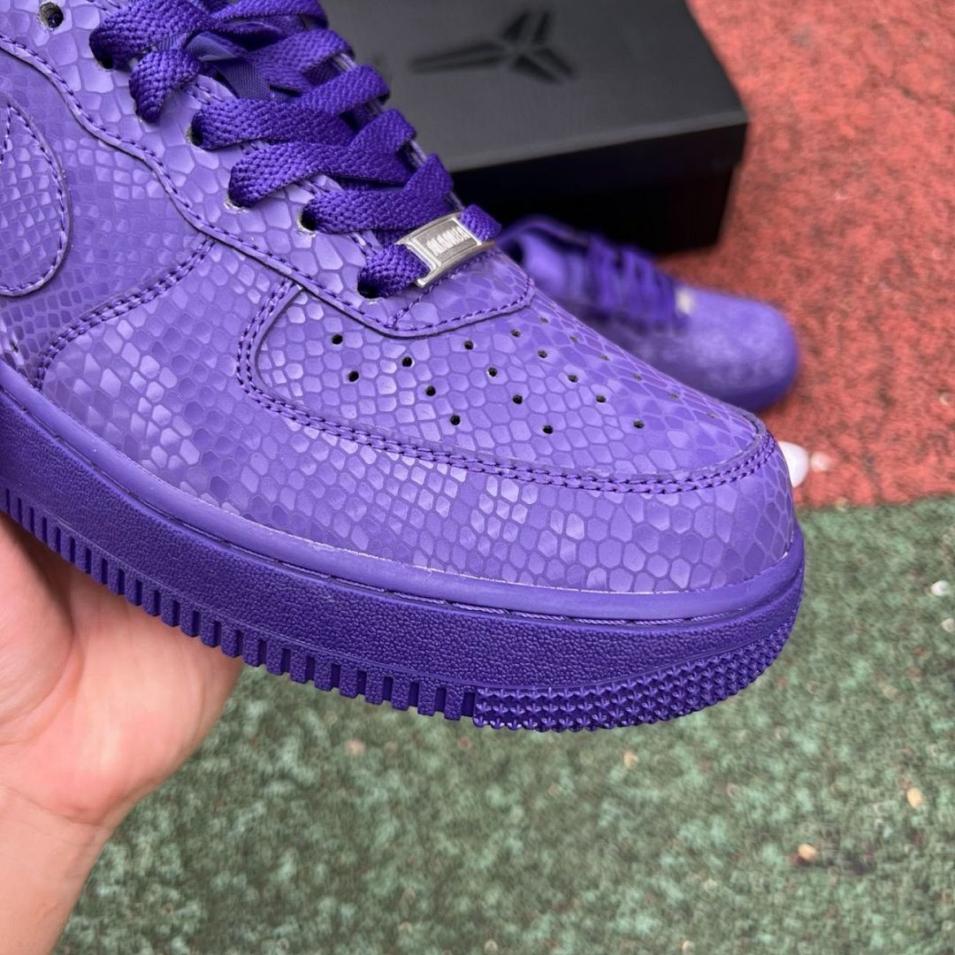 Nike Air Force 1 Low Kobe Mamba Purple Snakeskin