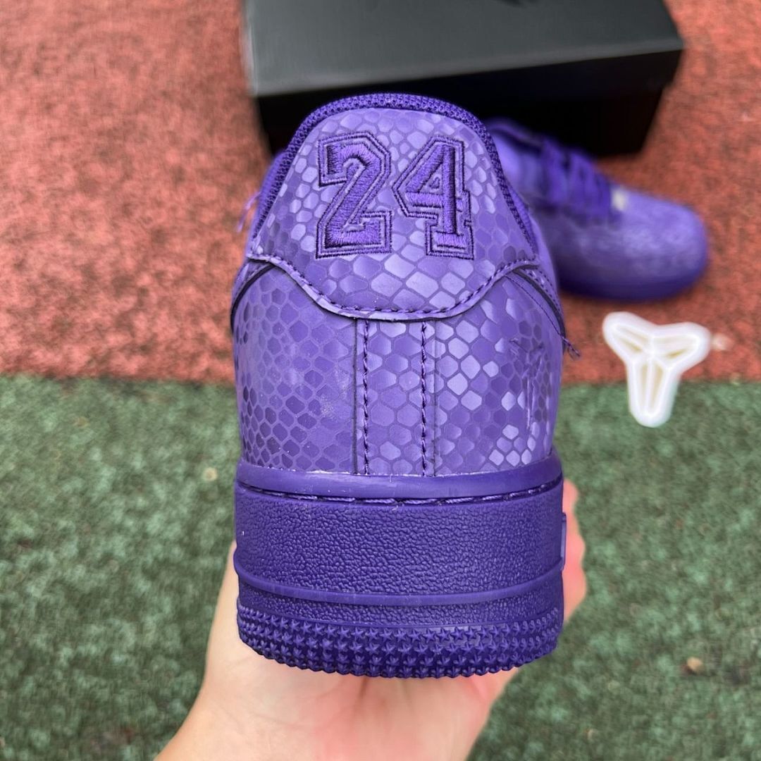 Nike Air Force 1 Low Kobe Mamba Purple Snakeskin