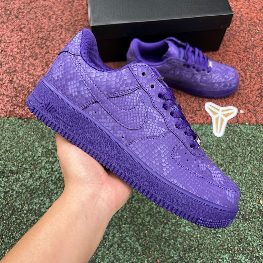 Nike Air Force 1 Low Kobe Mamba Purple Snakeskin
