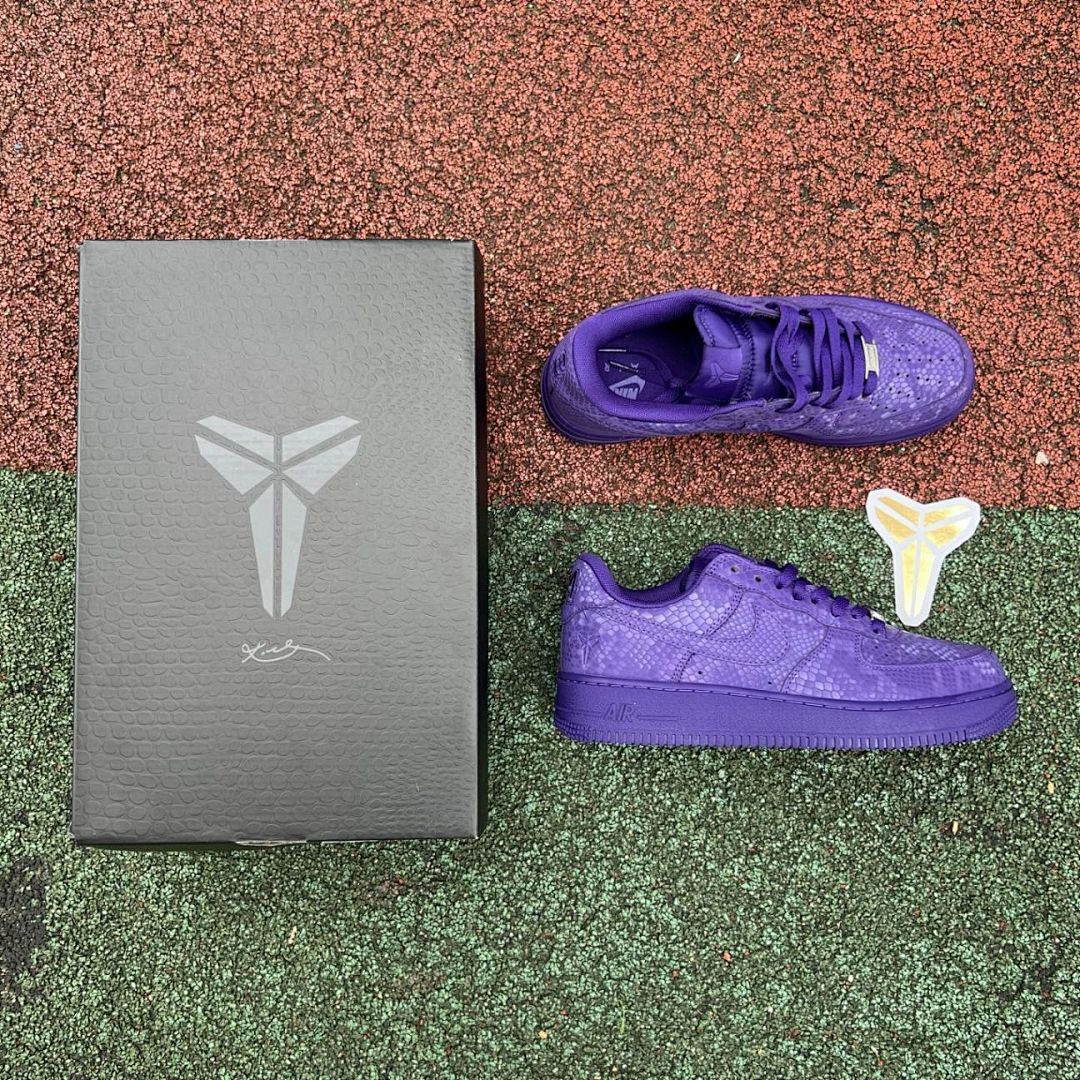 Nike Air Force 1 Low Kobe Mamba Purple Snakeskin