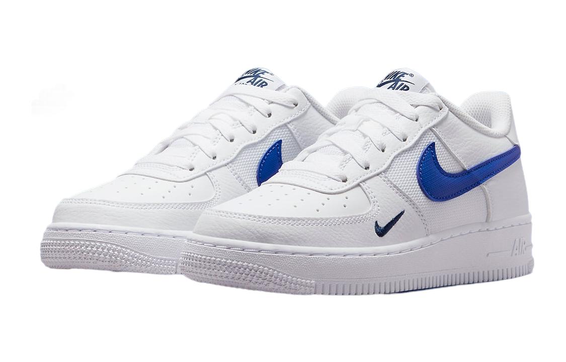 ( Youth ) Nike Air Force 1 Low White Royal Blue FN3875-100