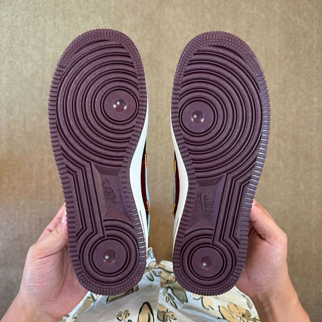 Nike Air Force 1 Low '07 'Dark Beetroot Metallic Gold' DV1234-600