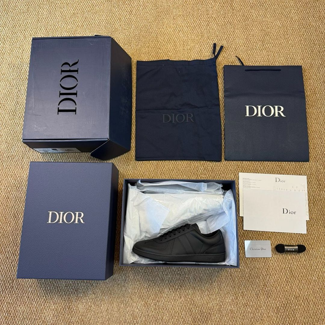 Dior B01 Sneaker Black Smooth Calfskin