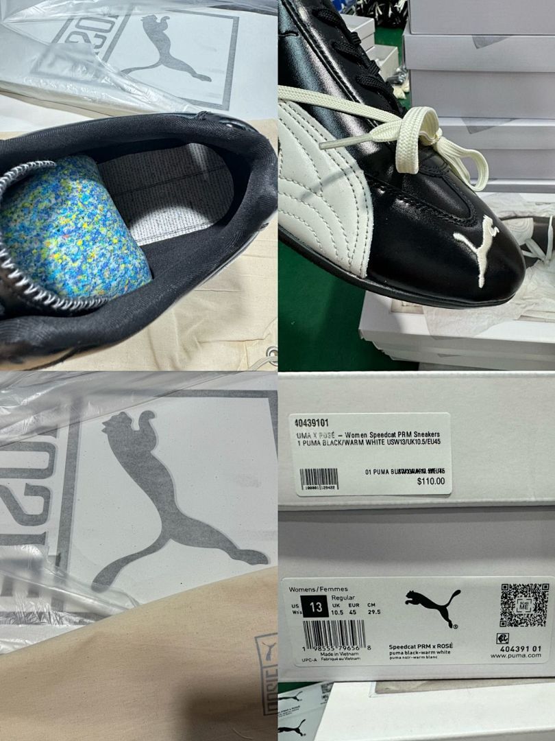 Puma Speedcat Black White