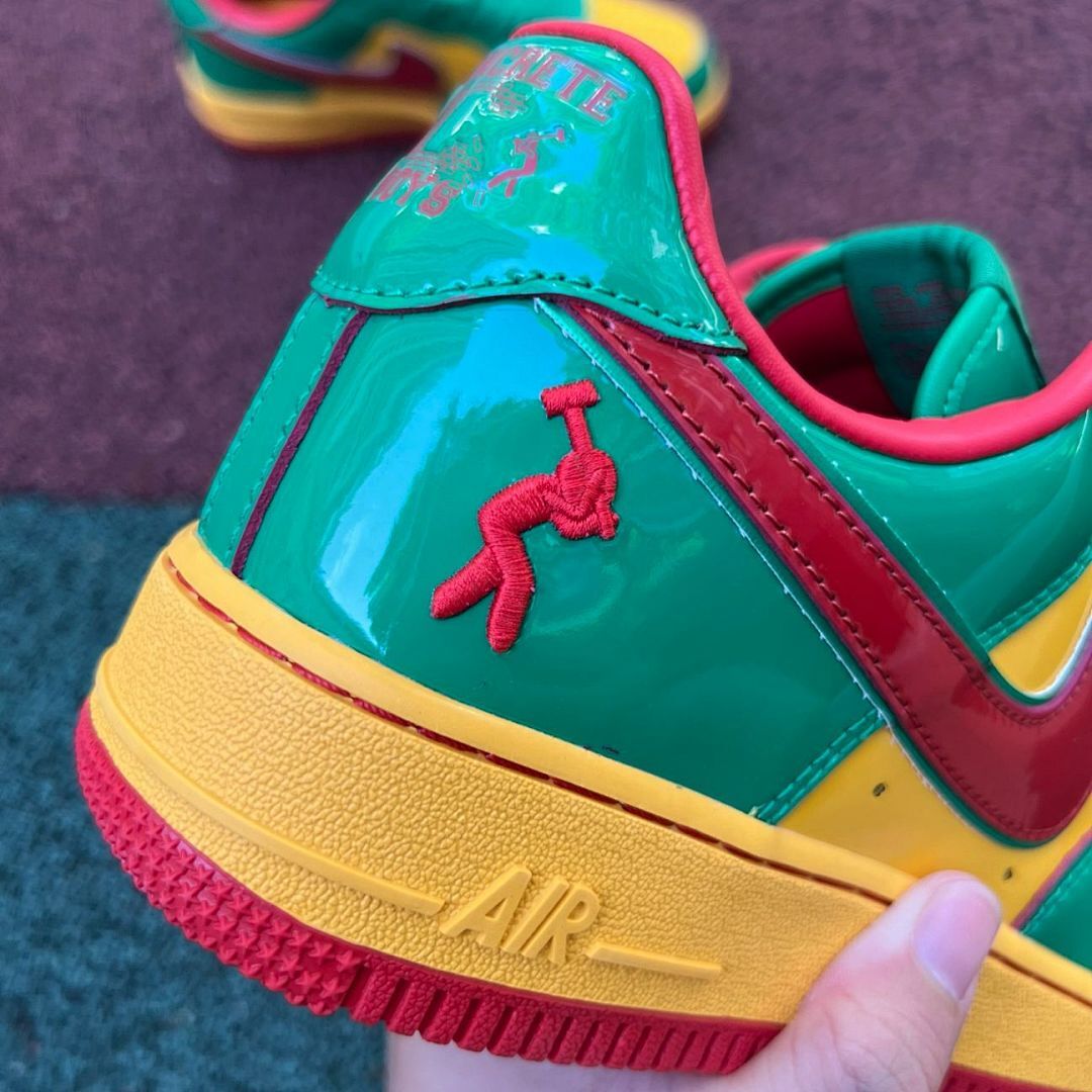 Nike Air Force 1 Low Rasta Bob Marley 'Catch A Fire'