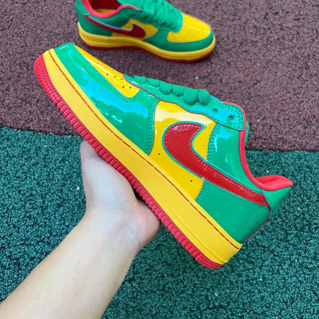 Nike Air Force 1 Low Rasta Bob Marley 'Catch A Fire'