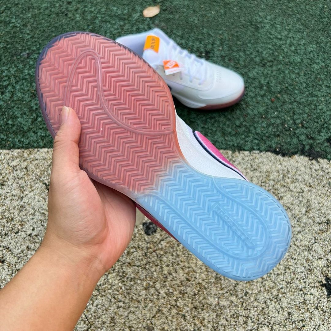 Nike Court Vision Low Duke Blue Devils White Pink Orange #1
