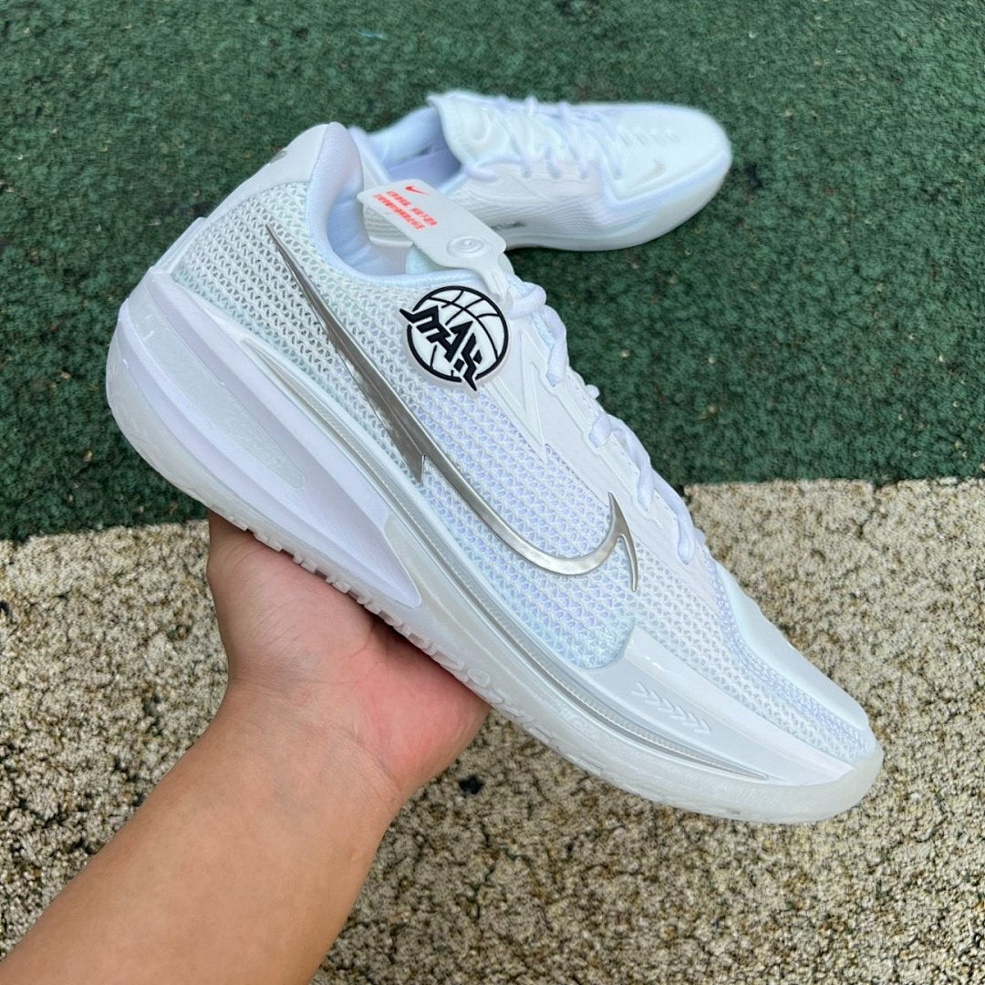 Nike ZoomX GT Cut 2 Summit White Metallic Silver DR5493-100