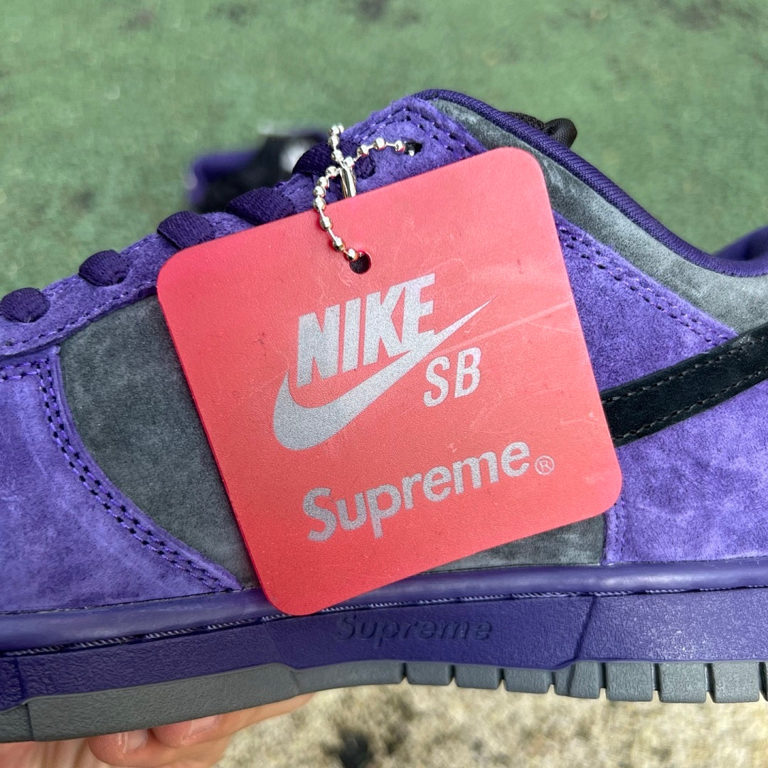Supreme x Nike SB Dunk Low By Any Means Varsity Purple DN1431-100