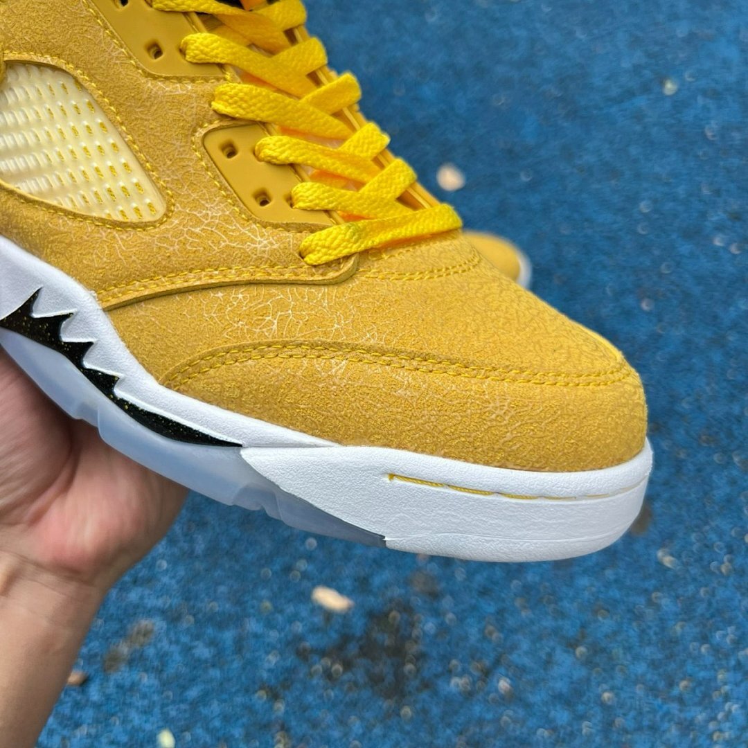 Air Jordan 5 "Michigan" Amarillo College Navy CQ9541-704