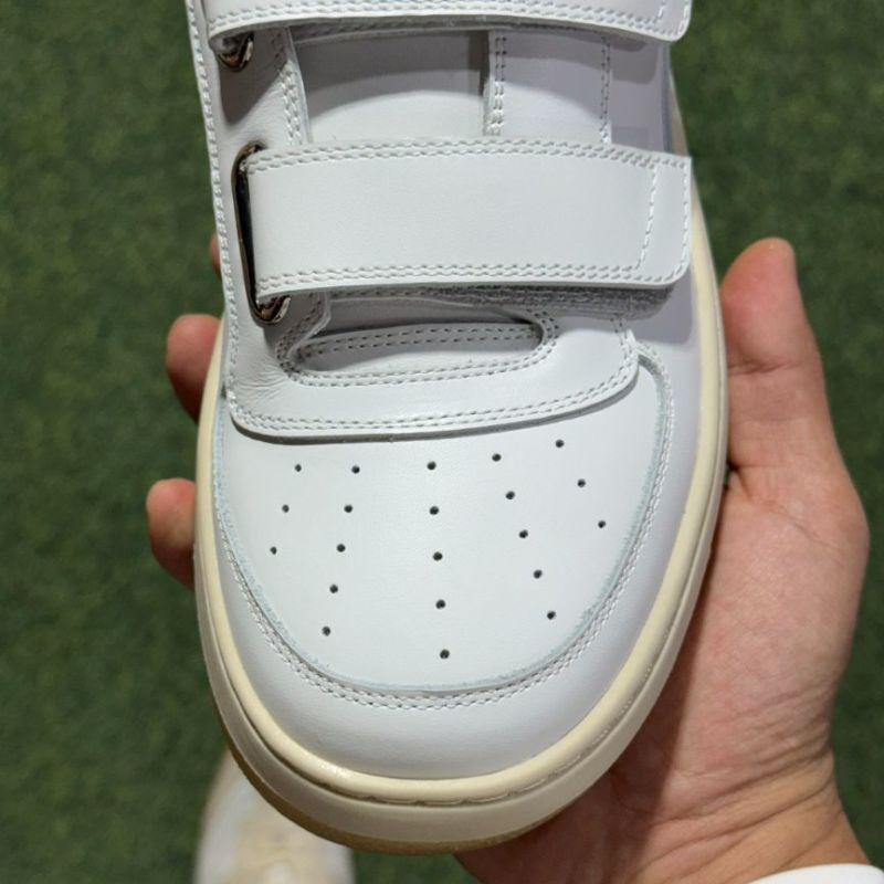 Acne Studios Bolzter Strap Sneakers White