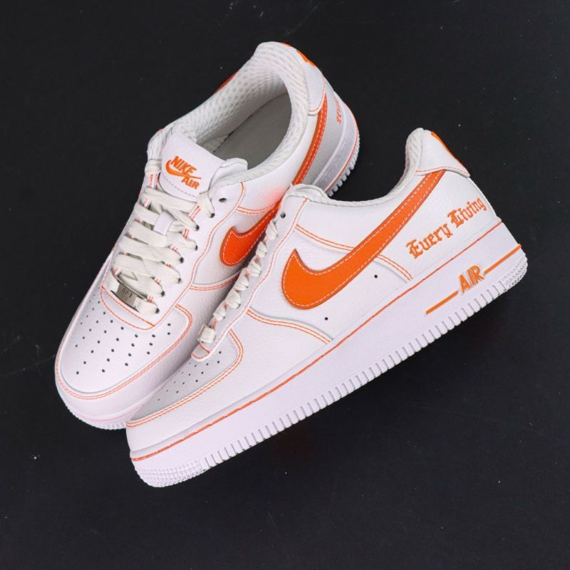 Nike Air Force 1 Low 'Every Time' White Orange
