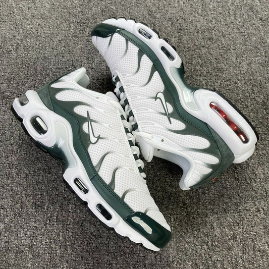 Nike Air Max Plus White Pine Green Metallic Silver