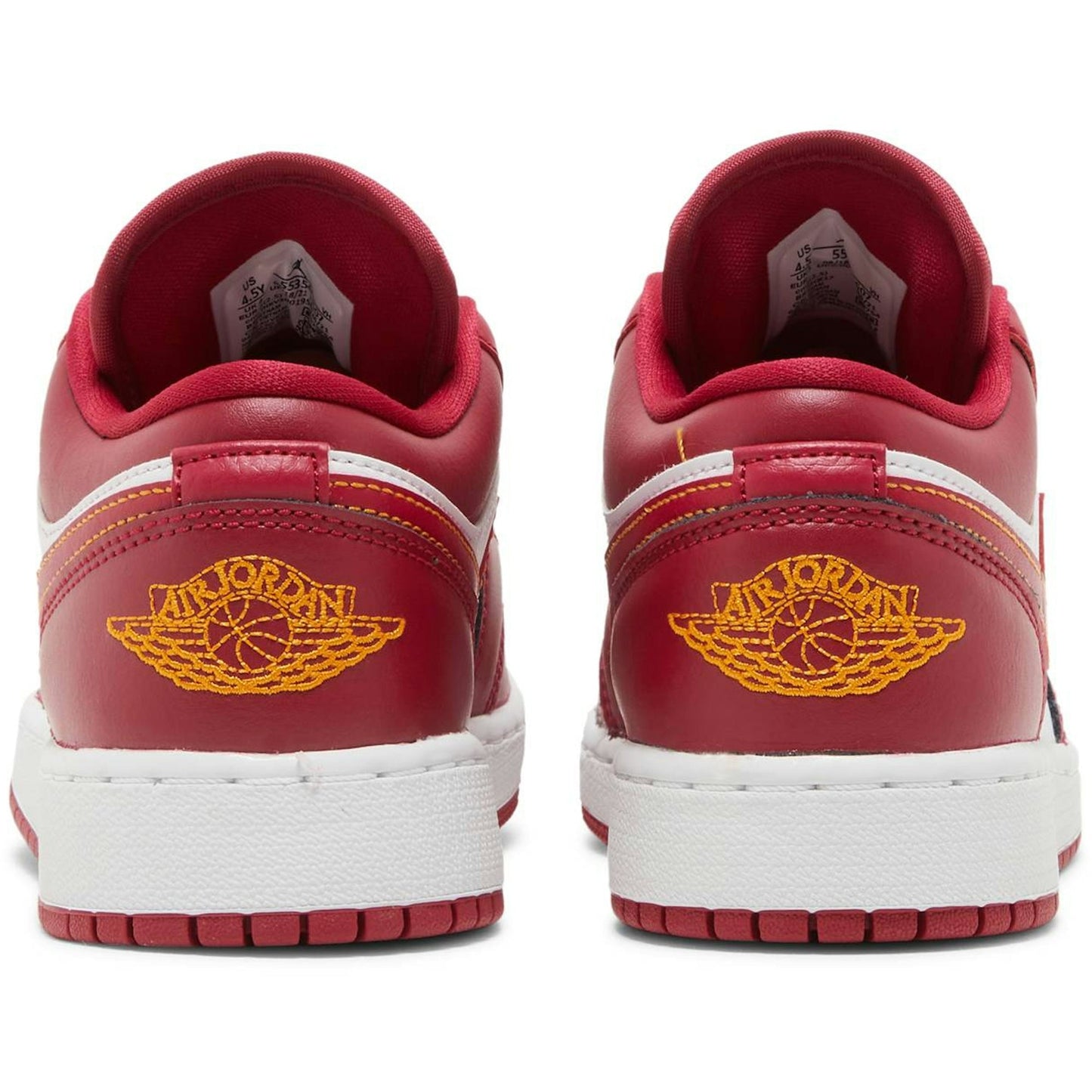 ( Grade School ) Air Jordan 1 Low Cardinal Red 553560-607